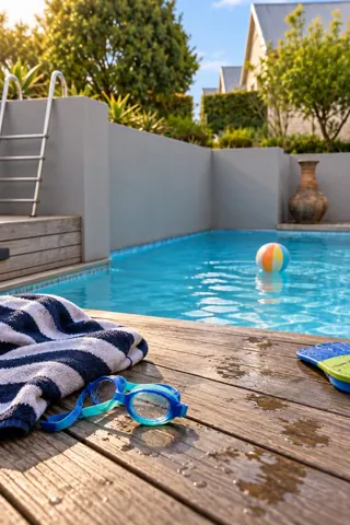 Moxie House — Swimming pool and summer accessories